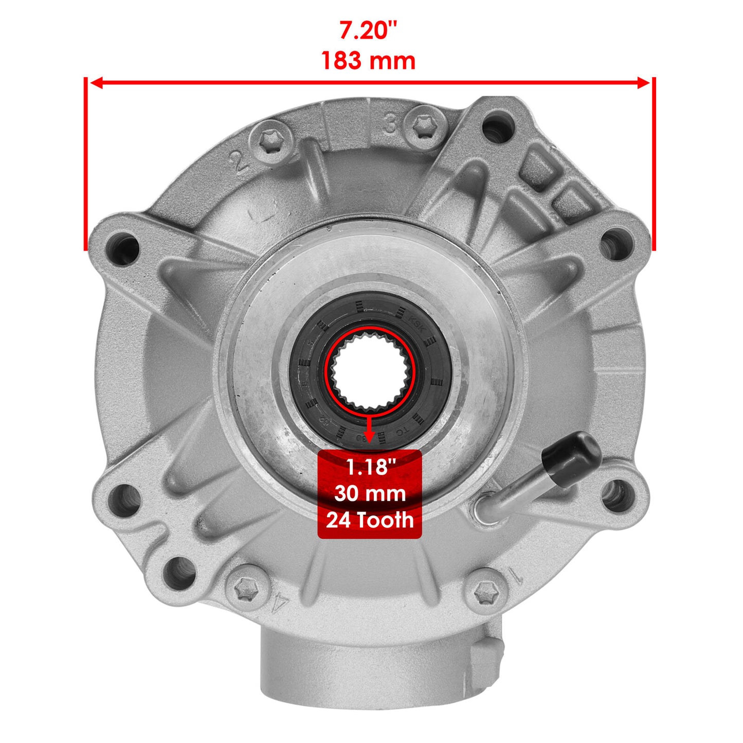 Complete Rear Differential For Can-Am 705501985 705501993 705502000