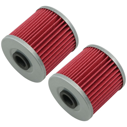 2 Pack Oil Filter for Kawasaki Lakota 300 KEF300 Kef-300 Kef 300 1995-2003