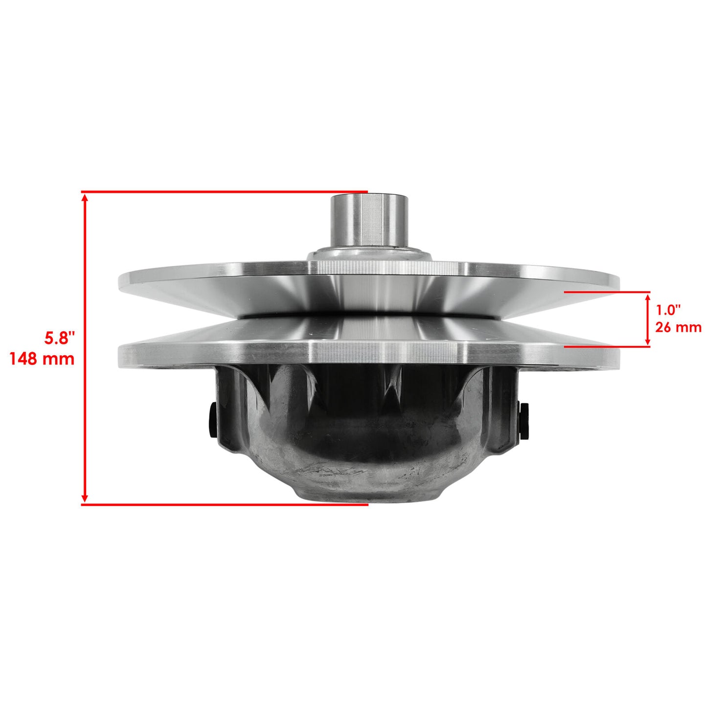 Caltric Secondary Clutch For Polaris Ranger XP 1000 All Options 2017 1323410