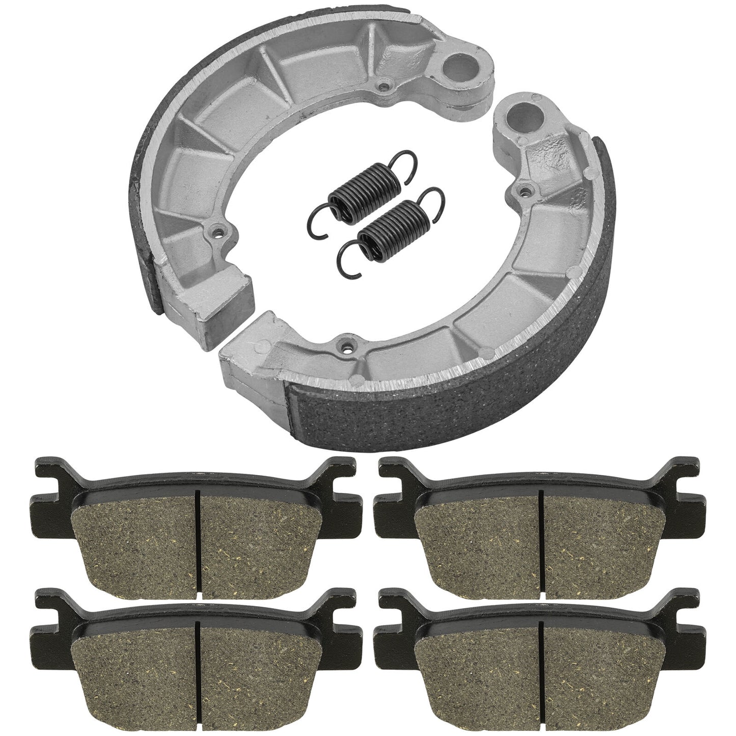 for Honda TRX500 Fe Fpe Foreman 4X4 2005-2011 Front & Rear Brake Pads Shoes