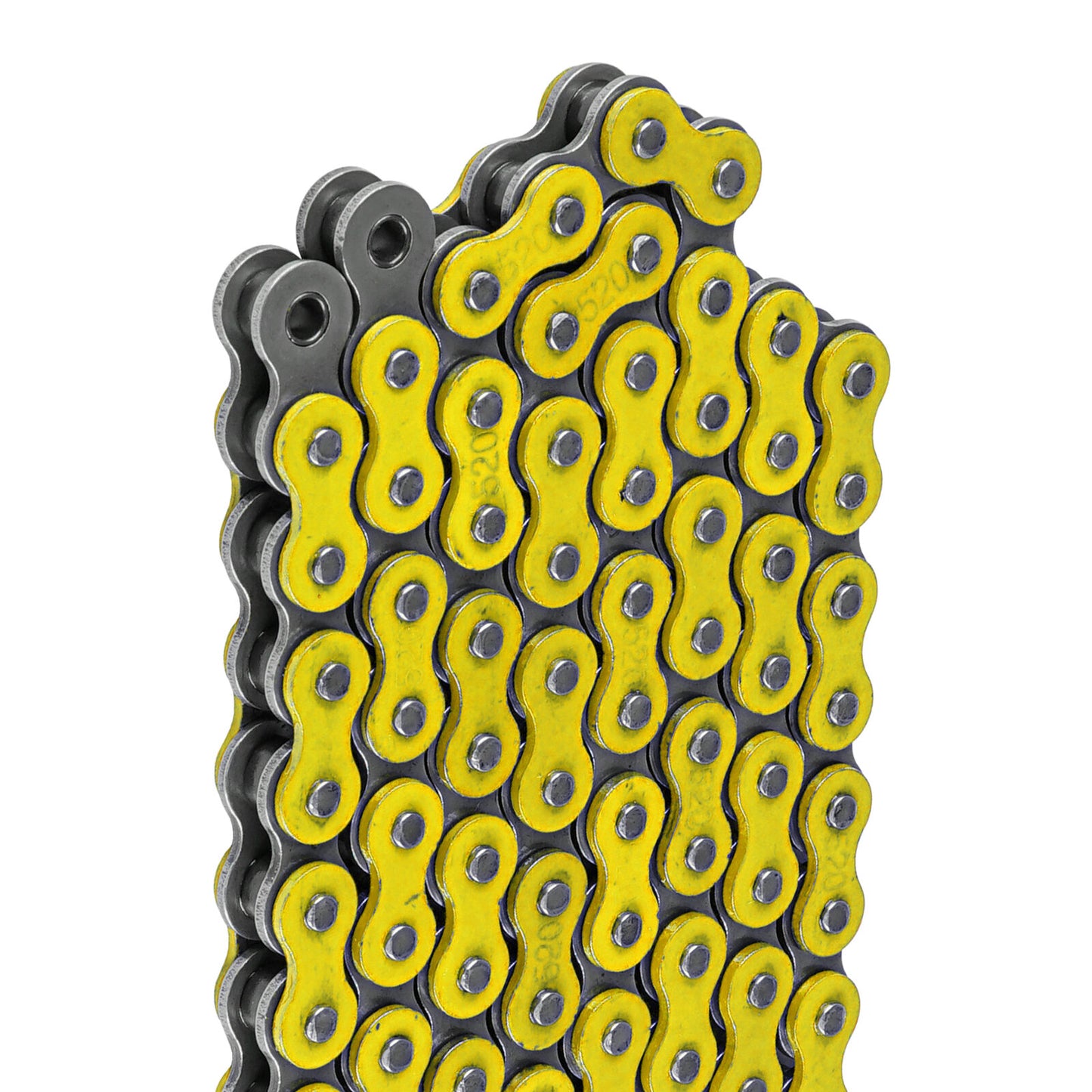 Yellow Drive Chain for Bike | Motorcycle Quad 520-Pitch 120-Links Non O-Ring