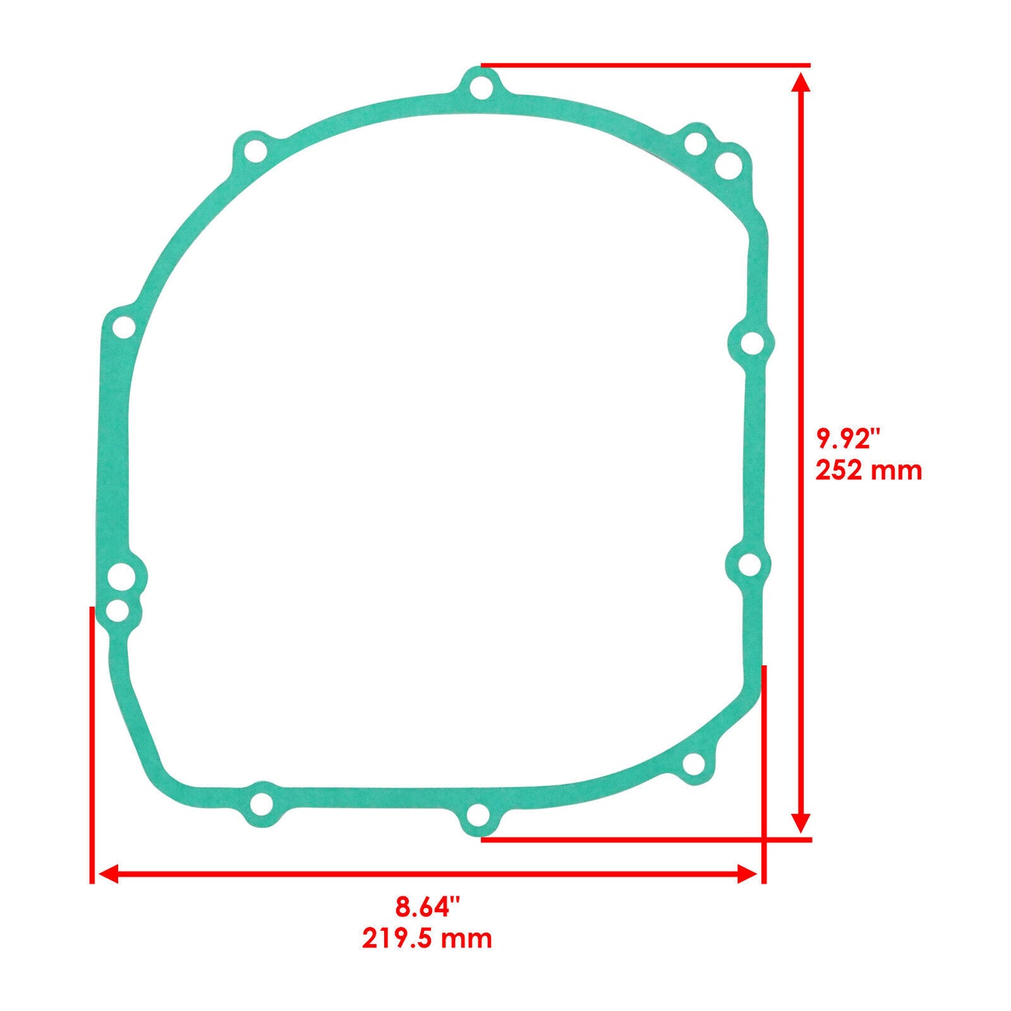 Clutch Cover Gasket for Kawasaki Ninja ZX-6 ZX6 ZX600E ZX 600E 1993-2002