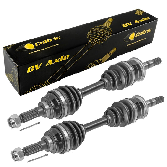 Front Right And Left CV Joint Axles for Kawasaki Bayou 400 KLF400B 4X4 1993-99