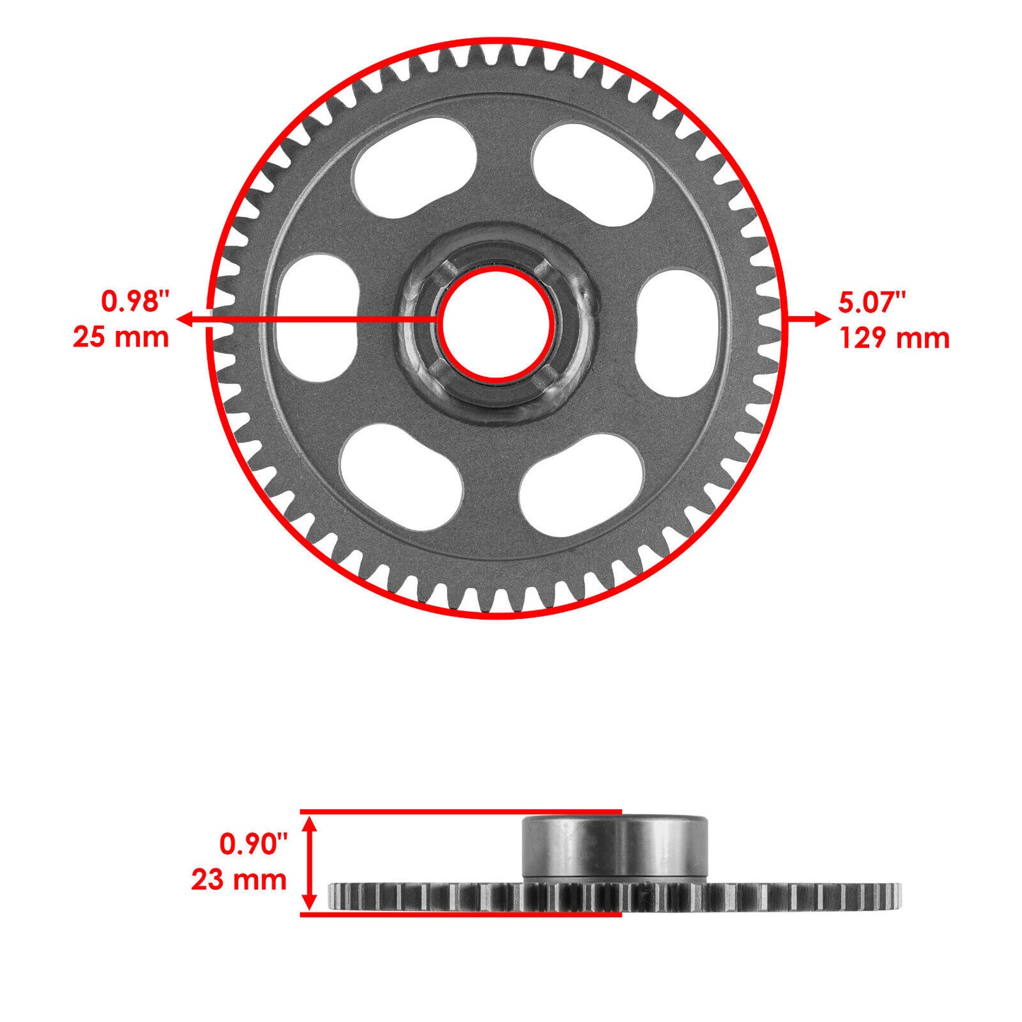 Starter Clutch Idler Gear for Yamaha Bear Tracker YFM250 YFM 250 1999-2004