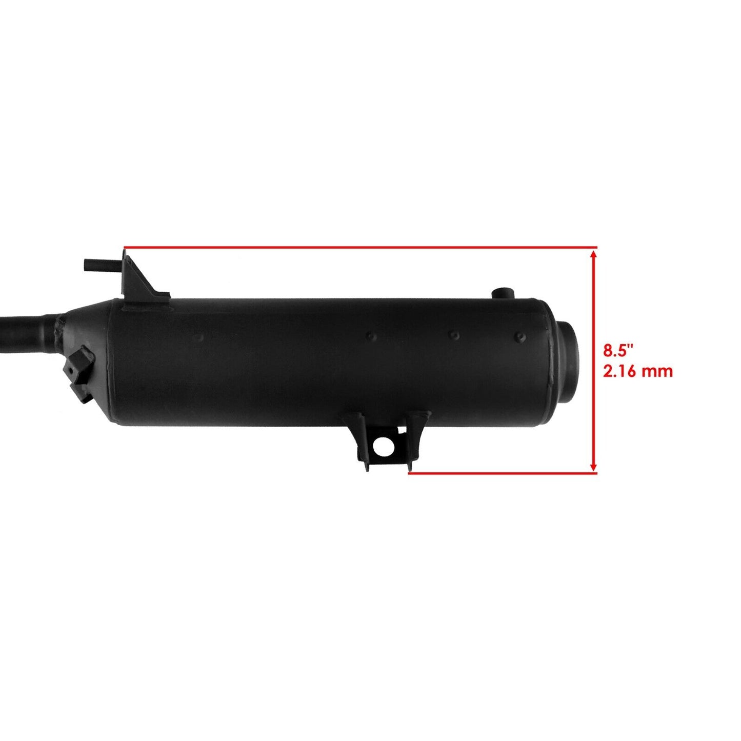 Exhaust Muffler For Honda Rancher 420 TRX420FPA TRX420FPE 4x4 2009-2013