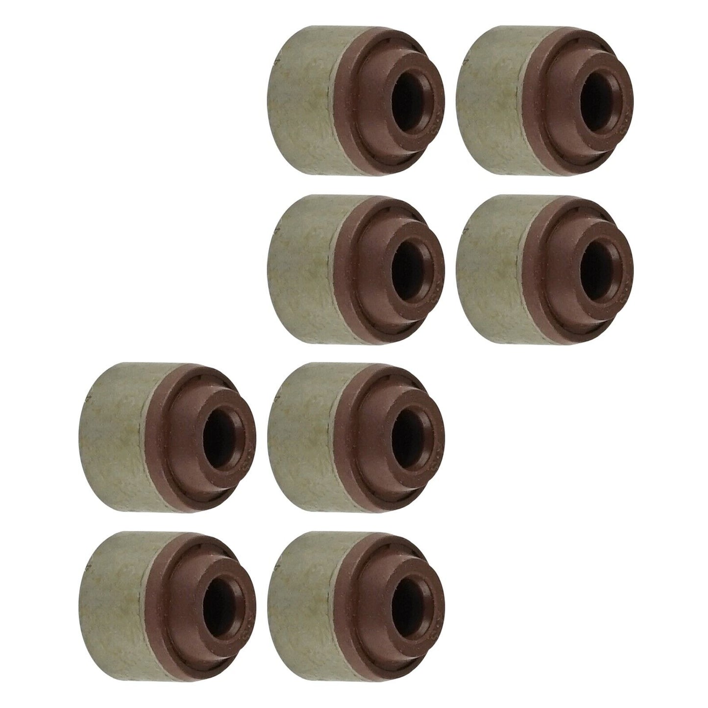 8x Valve Stem Seal for Kawasaki Ninja 400 2018-2020