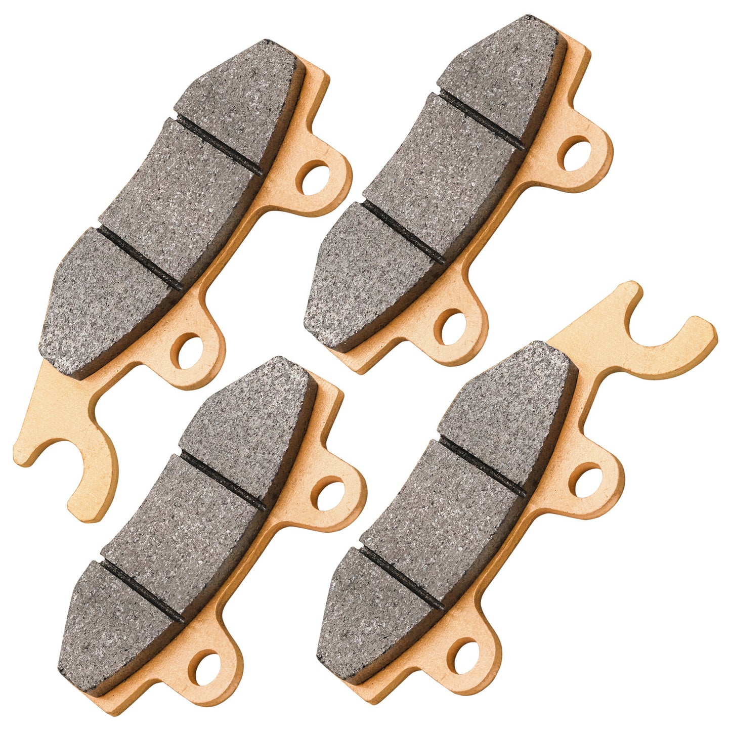 Caltric Front Right & Left Brake Pads For Yamaha Rhino 450 YXR450F 2006-2009