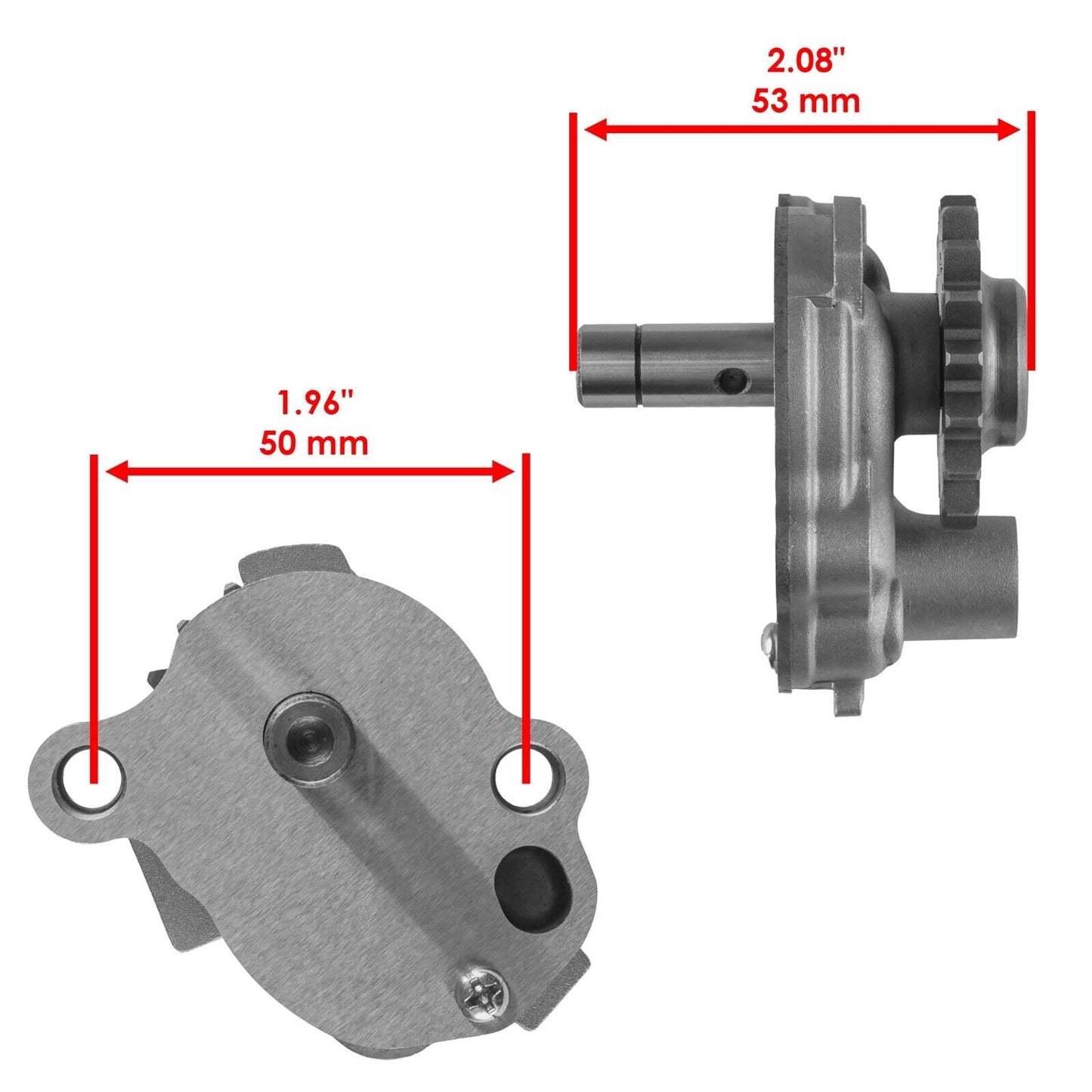 Oil Pump & Rotor For Yamaha YFZ450R 2009-2024