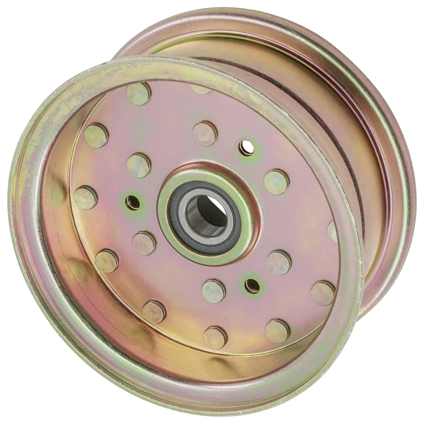 116-4666  1-413099 Flat Idler Pulley For Exmark Turf Tracer Turf Ranger Lazer Z