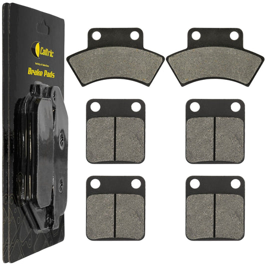 Front & Rear Brake Pads for Polaris Trail Boss 250 4X4 1987