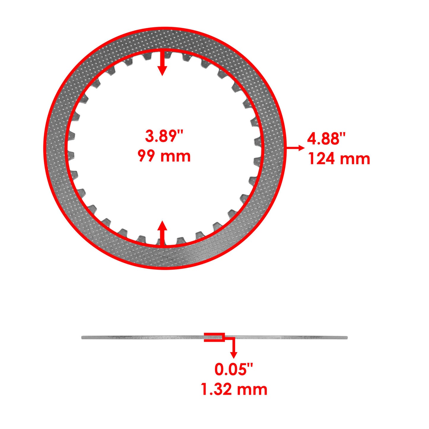 Clutch Friction Steel Plates and Gasket Kit for Yamaha YZ250F 2001 2002 - 2013