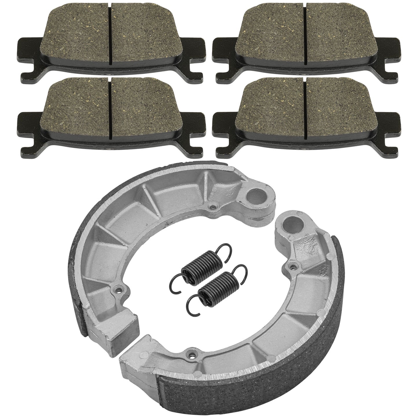 for Honda TRX500 Fe Fpe Foreman 4X4 2005-2011 Front & Rear Brake Pads Shoes