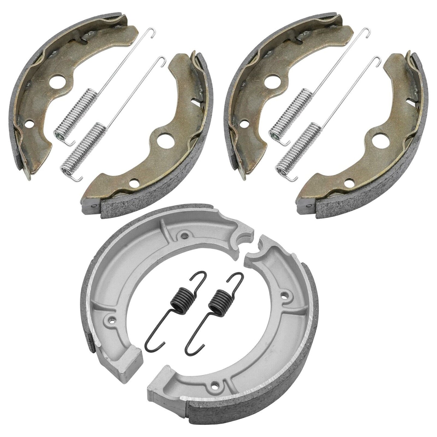 Front & Rear Brake Shoes for Yamaha Kodiak 400 YFM400FW 1993 1994 95 96 97 1998