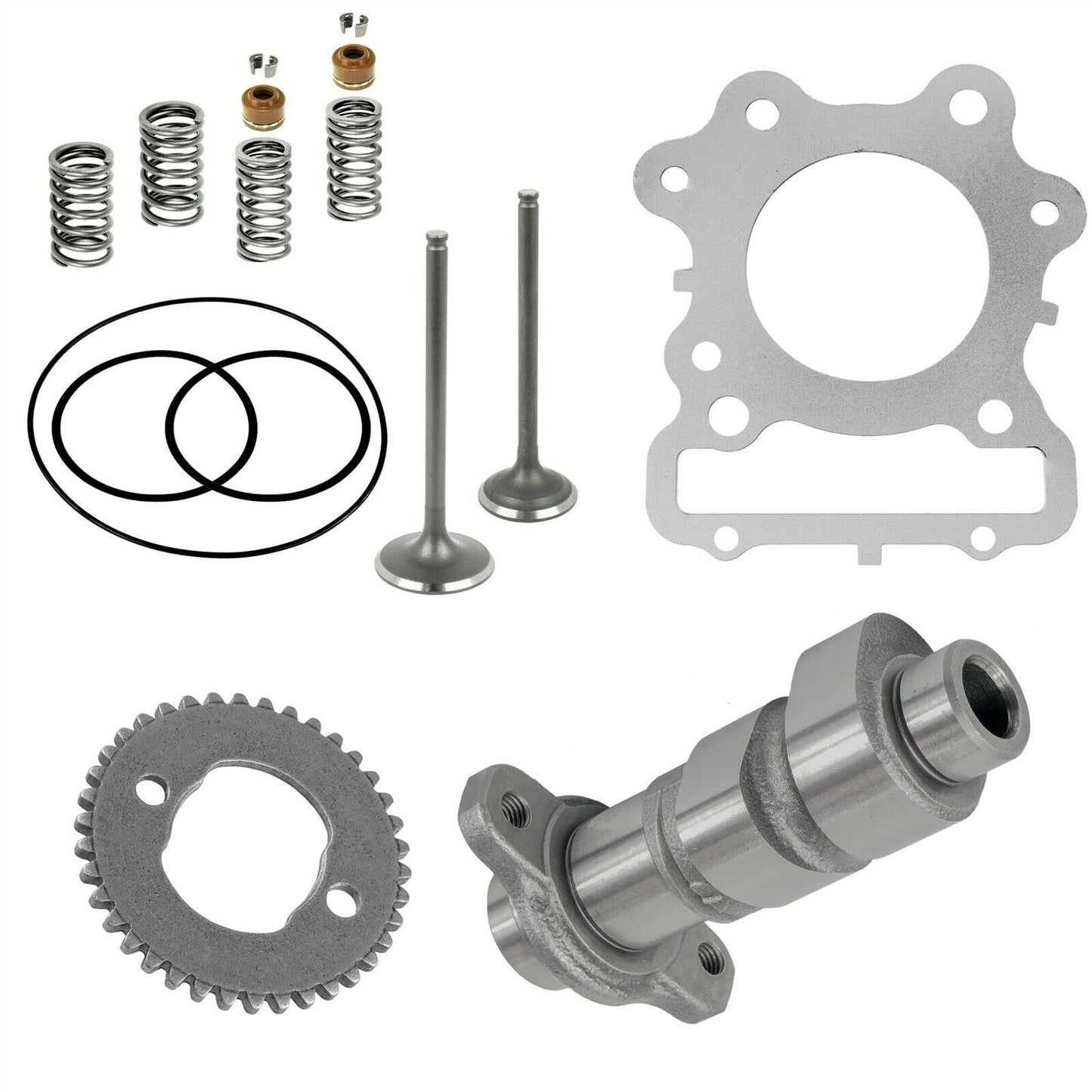 Cylinder Head Rebuild Kit Complete For HONDA FourTrax TRX300 4WD 2WD 1991-2000