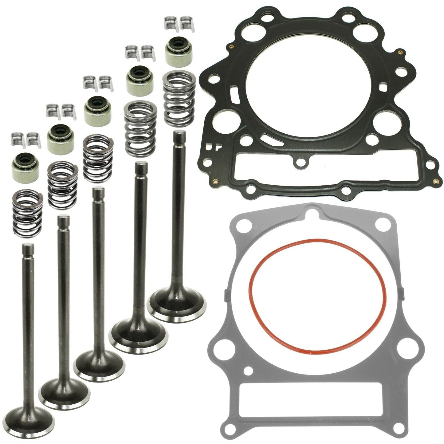 Camshaft and Cylinder Valve Gasket Kit Fits Yamaha Raptor 660R YFM660R 2X4 01-05