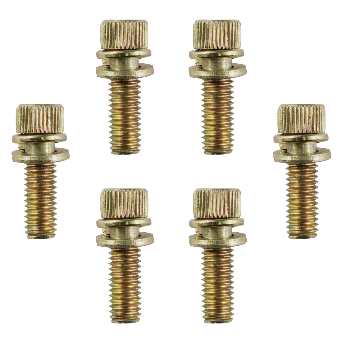 6 Exhaust Manifold Bolts Studs Screw for Polaris RZR XP / XP 4 1000 2014-2018