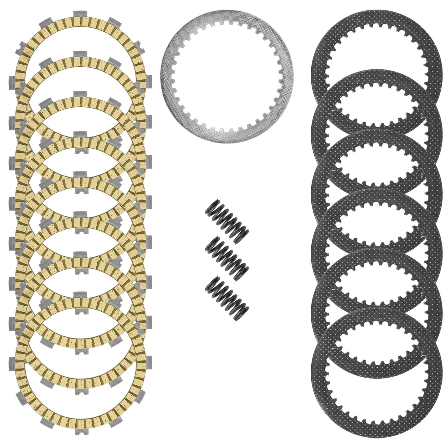 Caltric 22210-MKS-305 Clutch Plates Kit for Honda CRF1100A Africa Twin 2020-2023