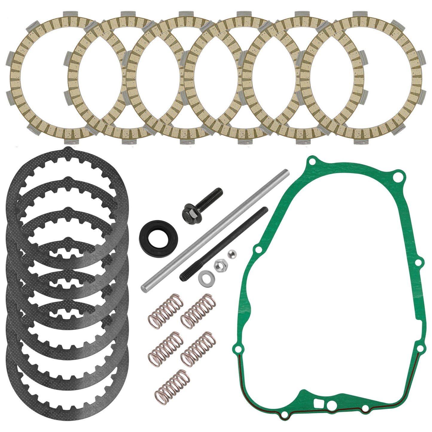 Clutch Friction Plates Kit for Yamaha Blaster 200 YFS200 1988-2006