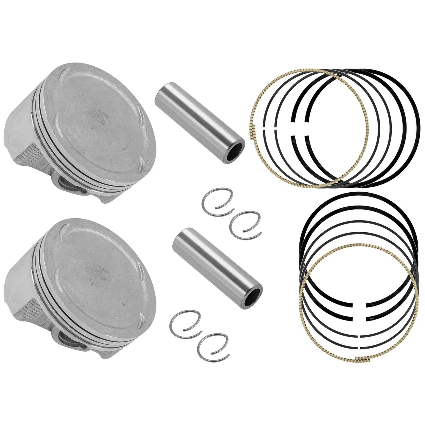 For Kawasaki Teryx 800 KRF800 Piston & Ring Kit 2014-2023 84.3mm 2x