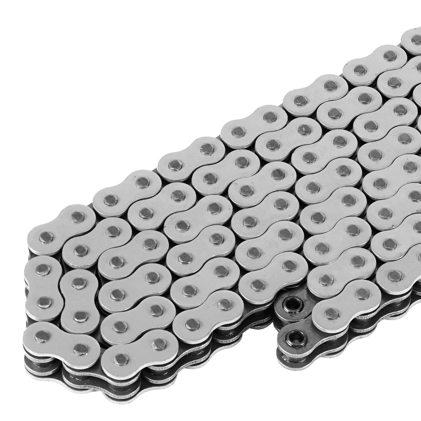 520 X 120 Links Motorcycle Atv White O-Ring Drive Chain 520-Pitch 120-Links