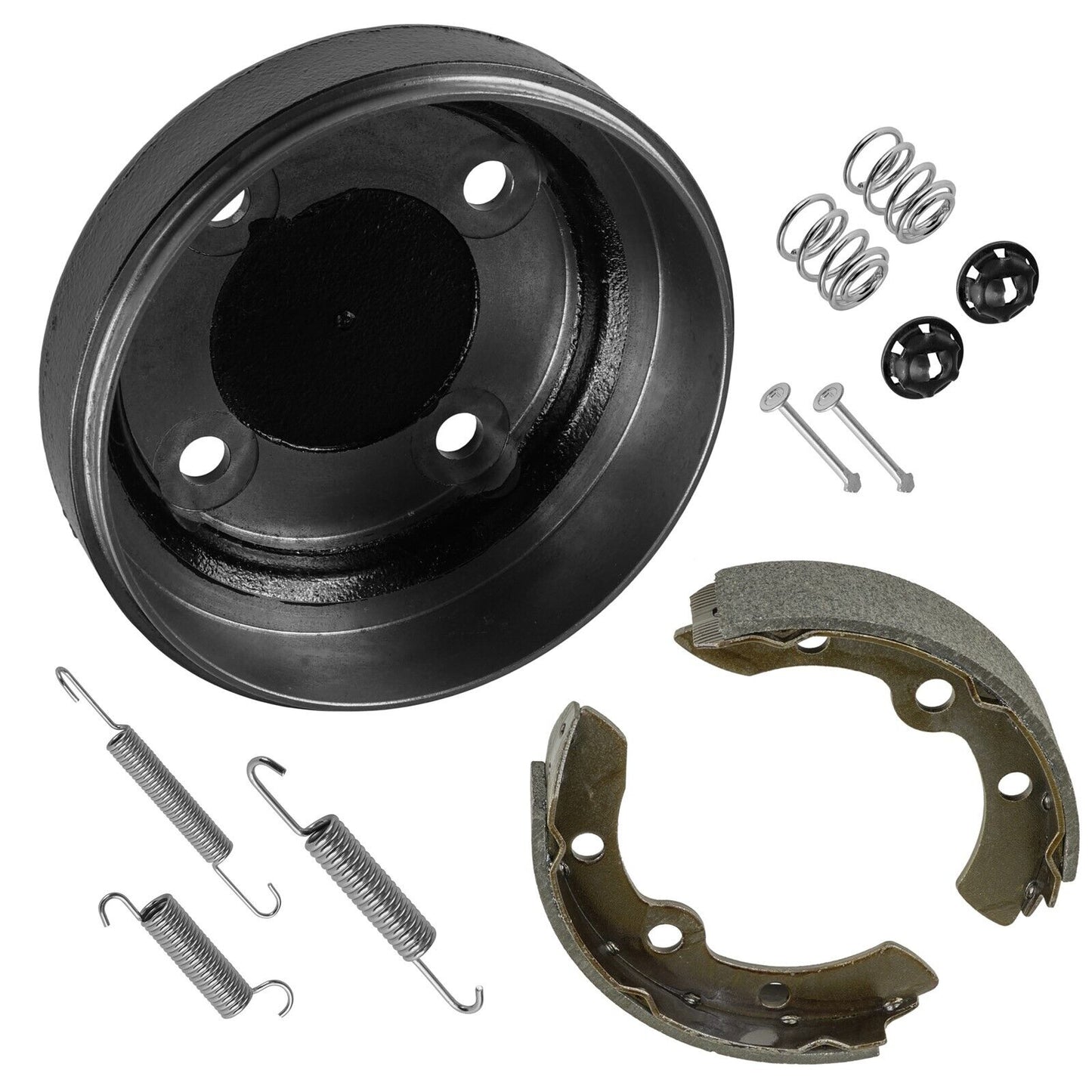 Brake Drum & Shoe For Club Car Gas & Electric 1995-up DS & Precedent