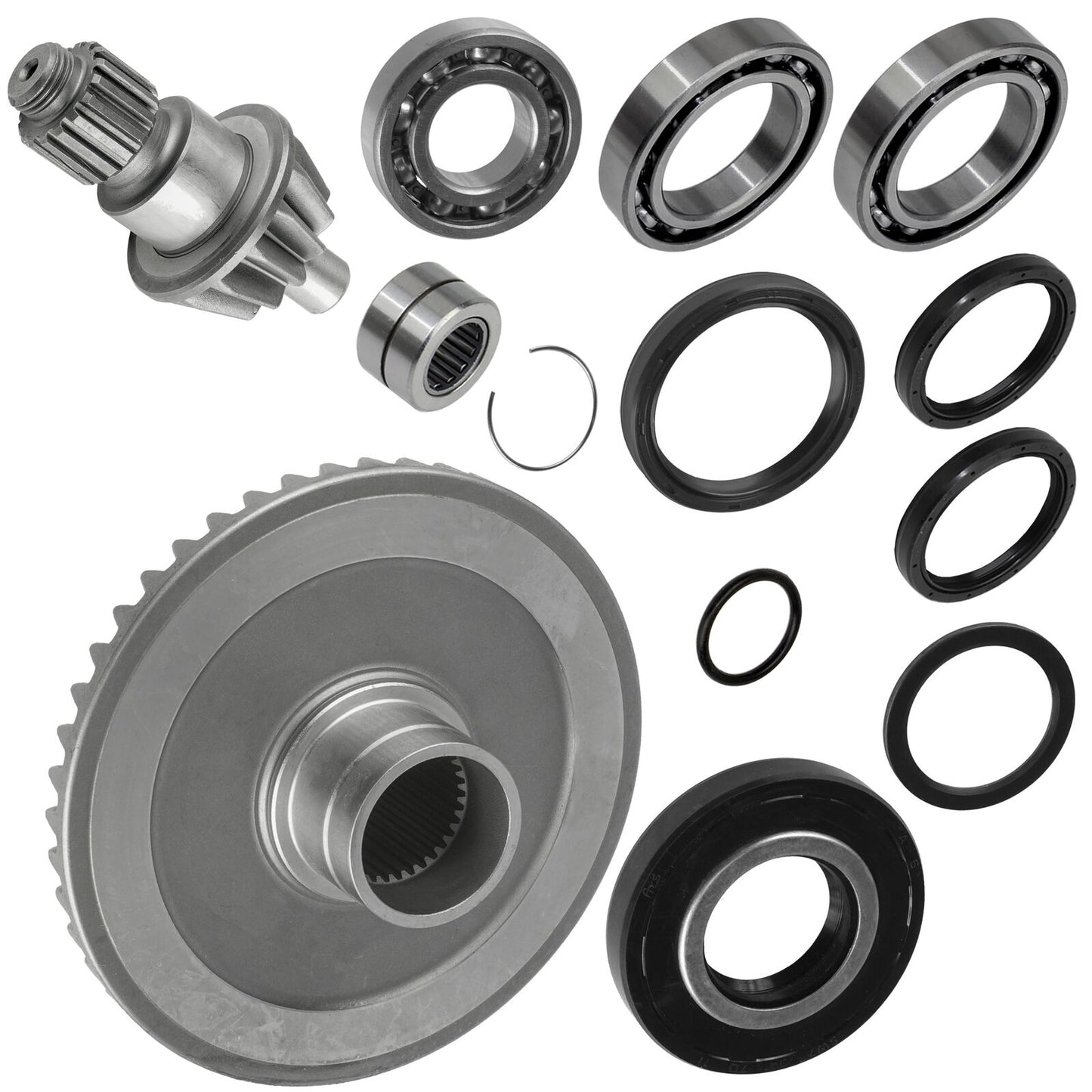 Rear Differential Rebuild Kit w/Gears for Honda Recon 250 TRX250 1997-2001