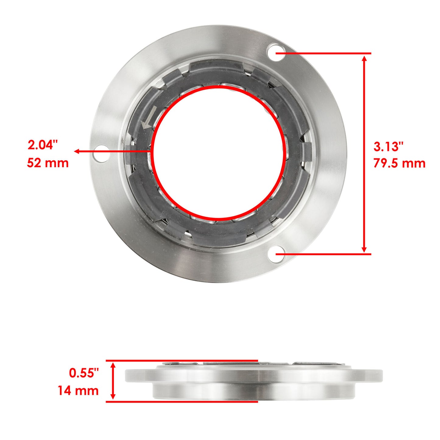 Starter Clutch Gear Idler W/Gear & Bearing Sprag For Polaris Ranger 570 2017-23