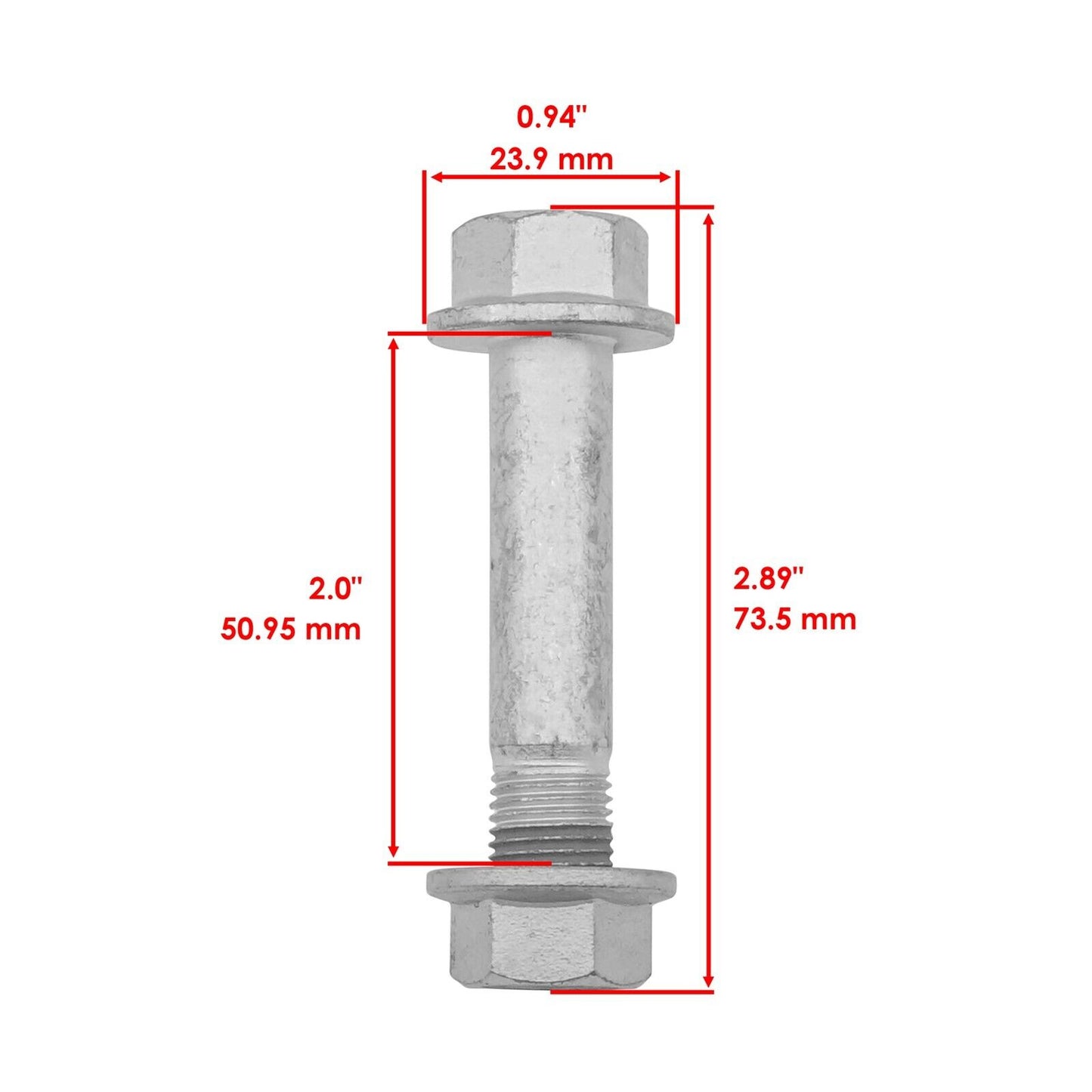 Caltric Rear Swing Arm Bushing Kit For Honda Foreman 500 TRX500 4x4 2012-2013