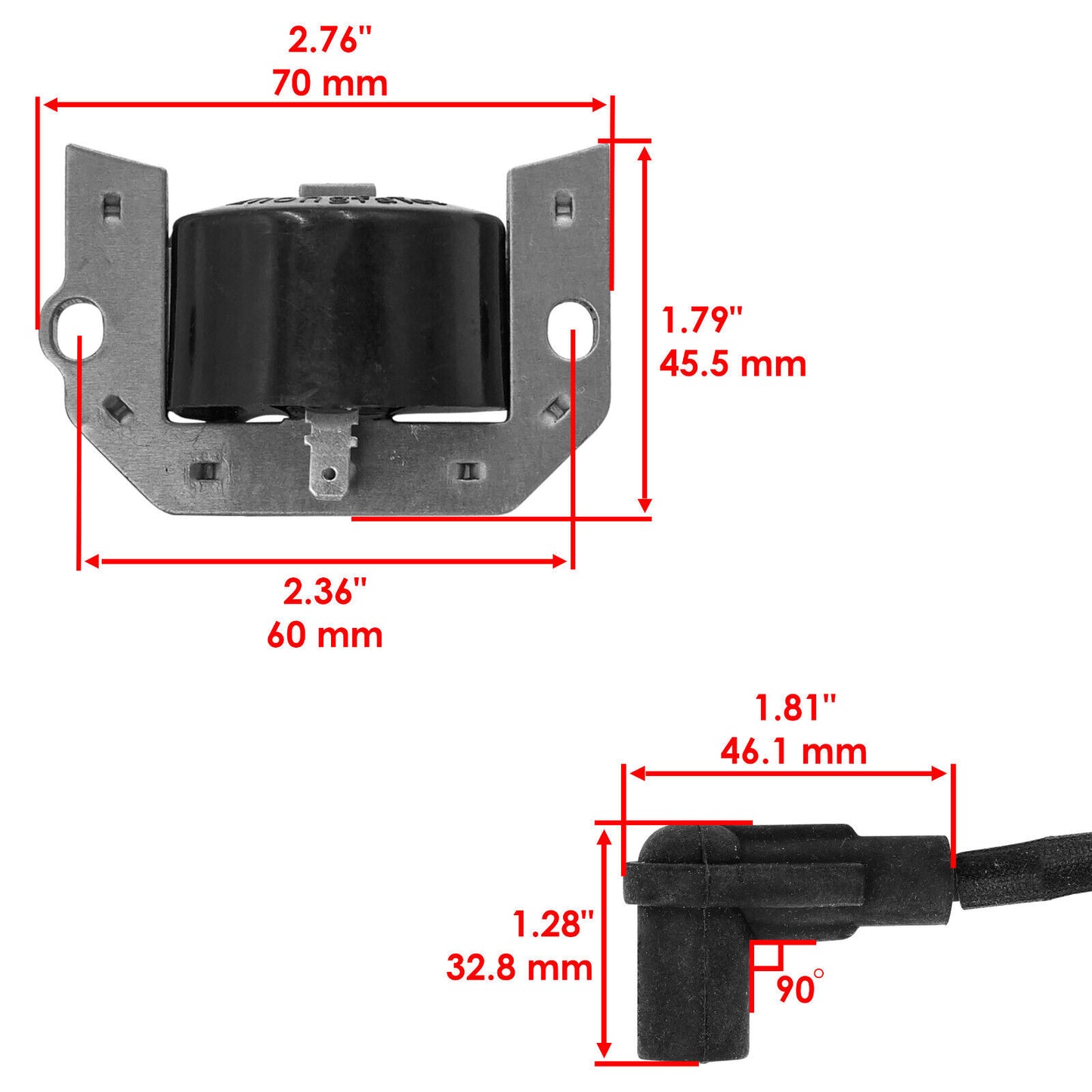 Ignition Coil for Kawasaki Mule 610 KAF400 KAF 400 4X4 2007-2016