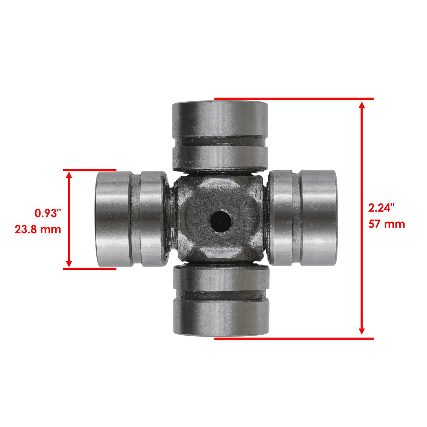 U-Joint Kit for Polaris Scrambler 500 4X4 1998 1999 2001 2002-2009 Prop Shaft