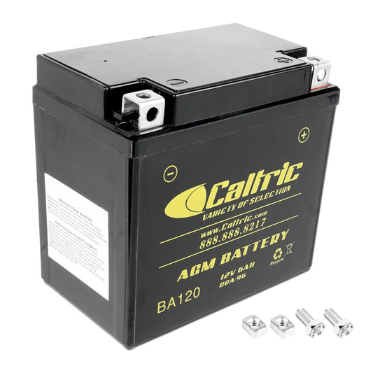 Caltric AGM Battery for Yamaha YFZ450X YFZ450XBBE YFZ450XSE 2010 2011