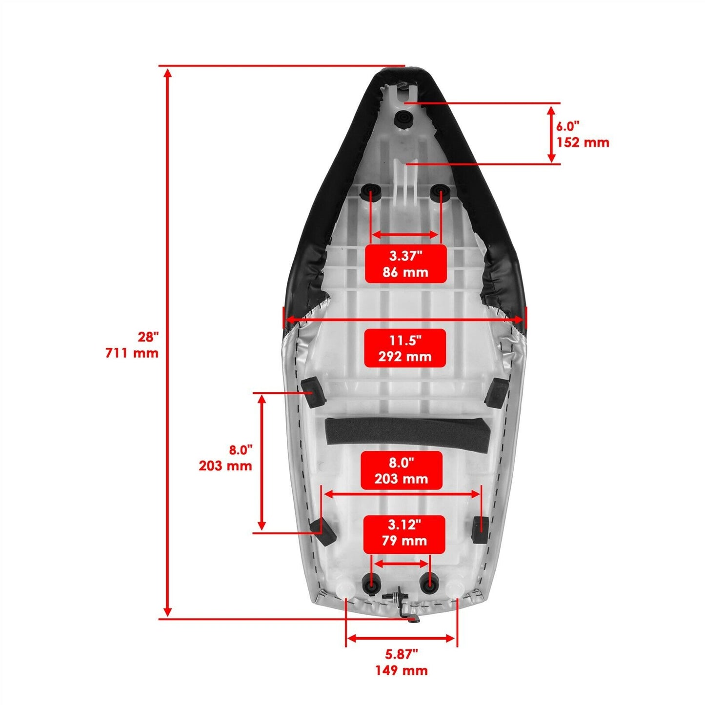 Complete Seat For Yamaha 5LP-24710-00-00