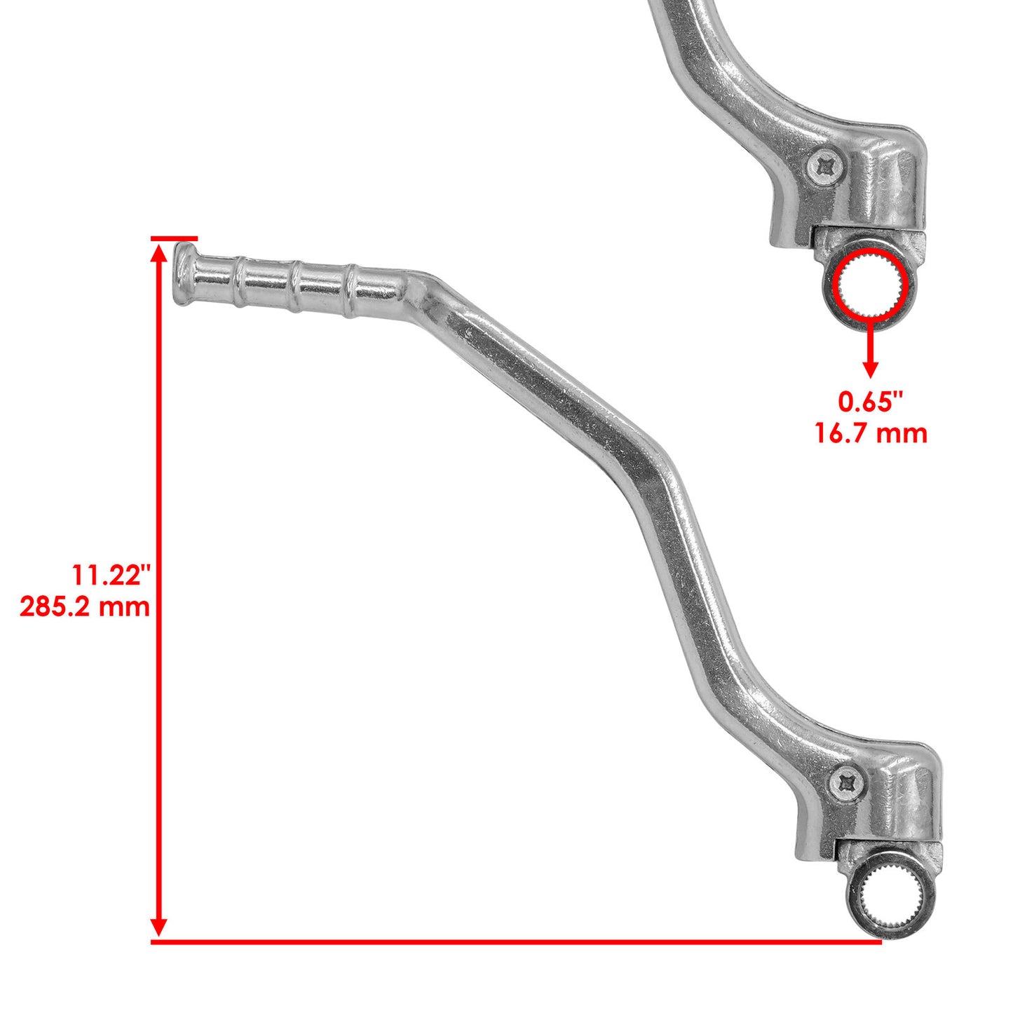 Kick Start Lever Pedal For Yamaha WR250F 2007-2013 WR250FX 2008 YZ250F 2007-2009