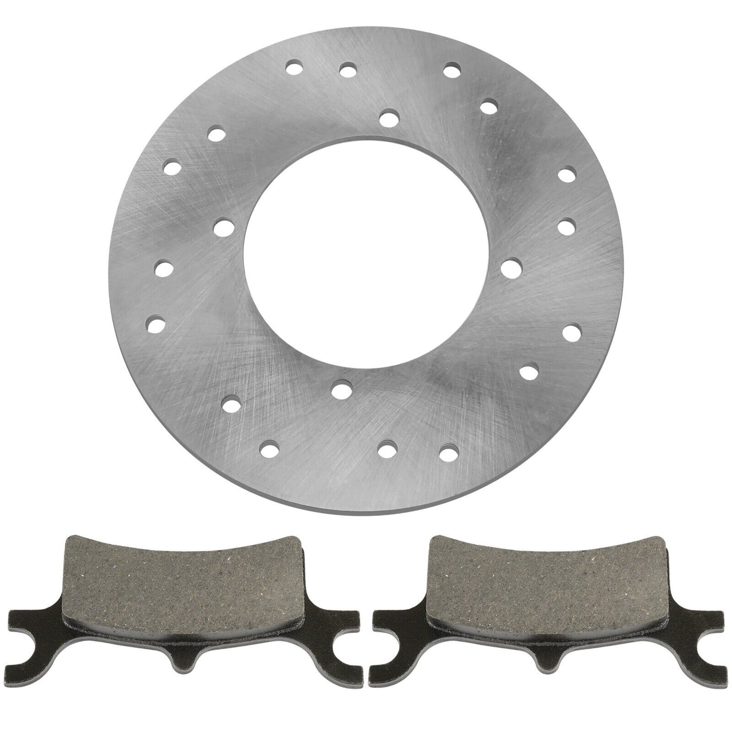 Rear Brake Disc Rotor W/ Pads for Polaris Sportsman 400 4X4 2003 2004 2005