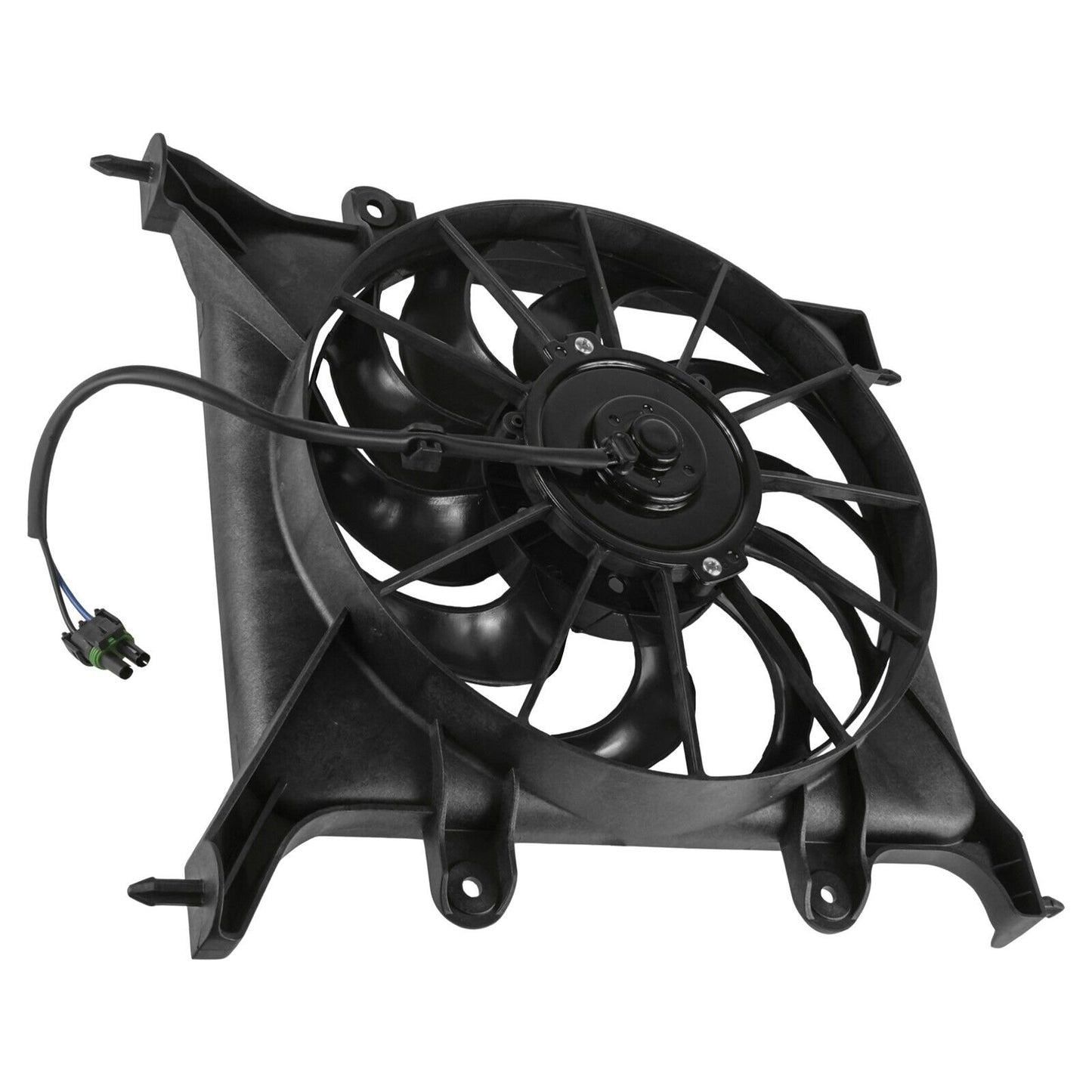 Caltric Radiator Fan With Shroud Assembly For Polaris 2413196 NEW