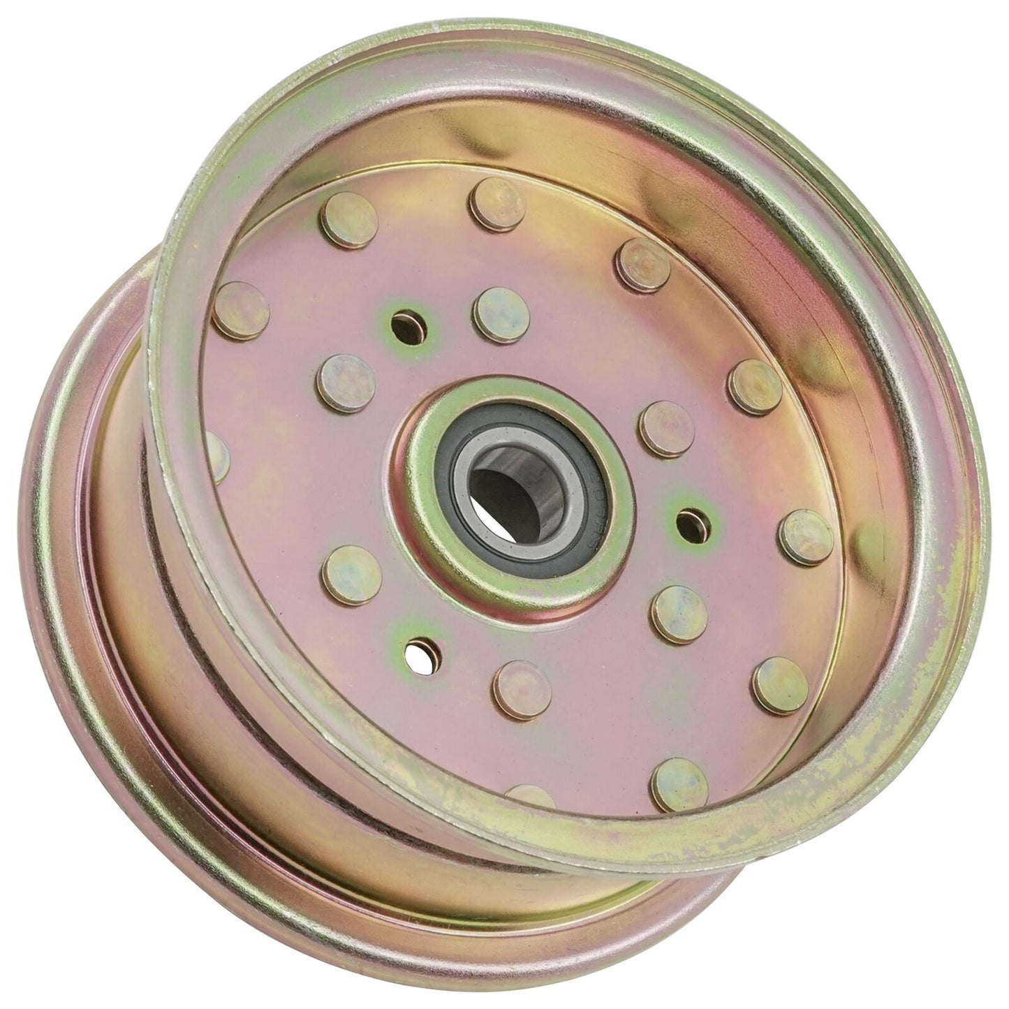 116-4666  1-413099 Flat Idler Pulley For Exmark Turf Tracer Turf Ranger Lazer Z