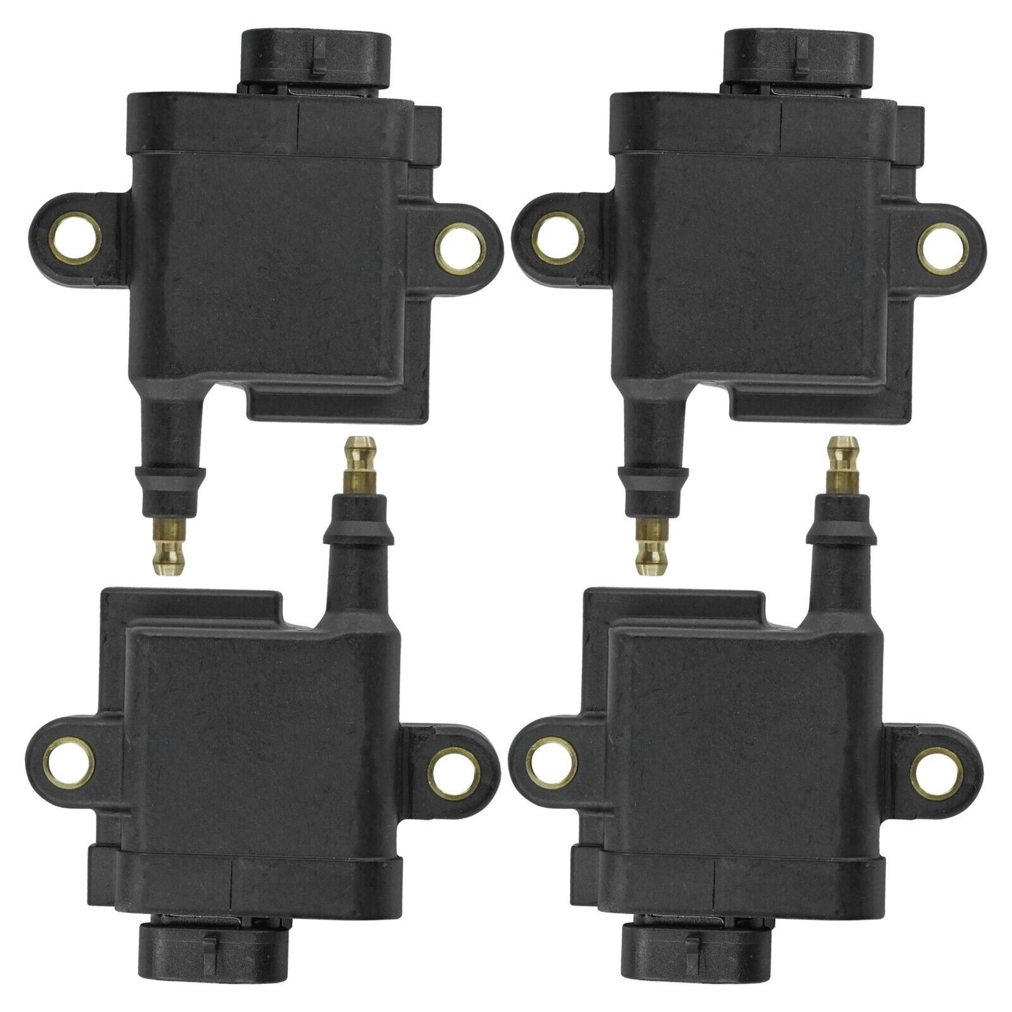 4-Pack Ignition Coils for Mercury Outboard 40 50 60 Hp EFI 4Cyl 4-Stroke