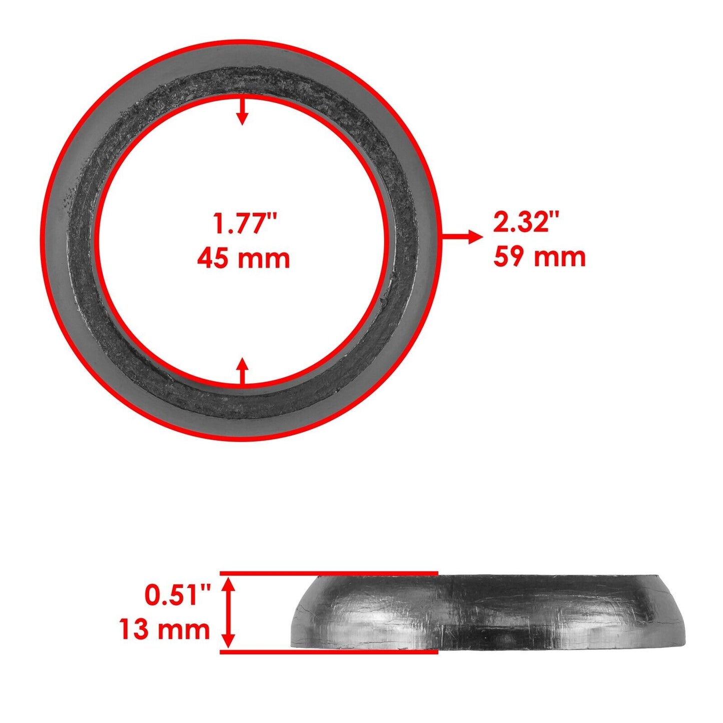 Exhaust Pipe Gaskets Springs & Hardware for Polaris Sportsman 500 HO 2008-2013