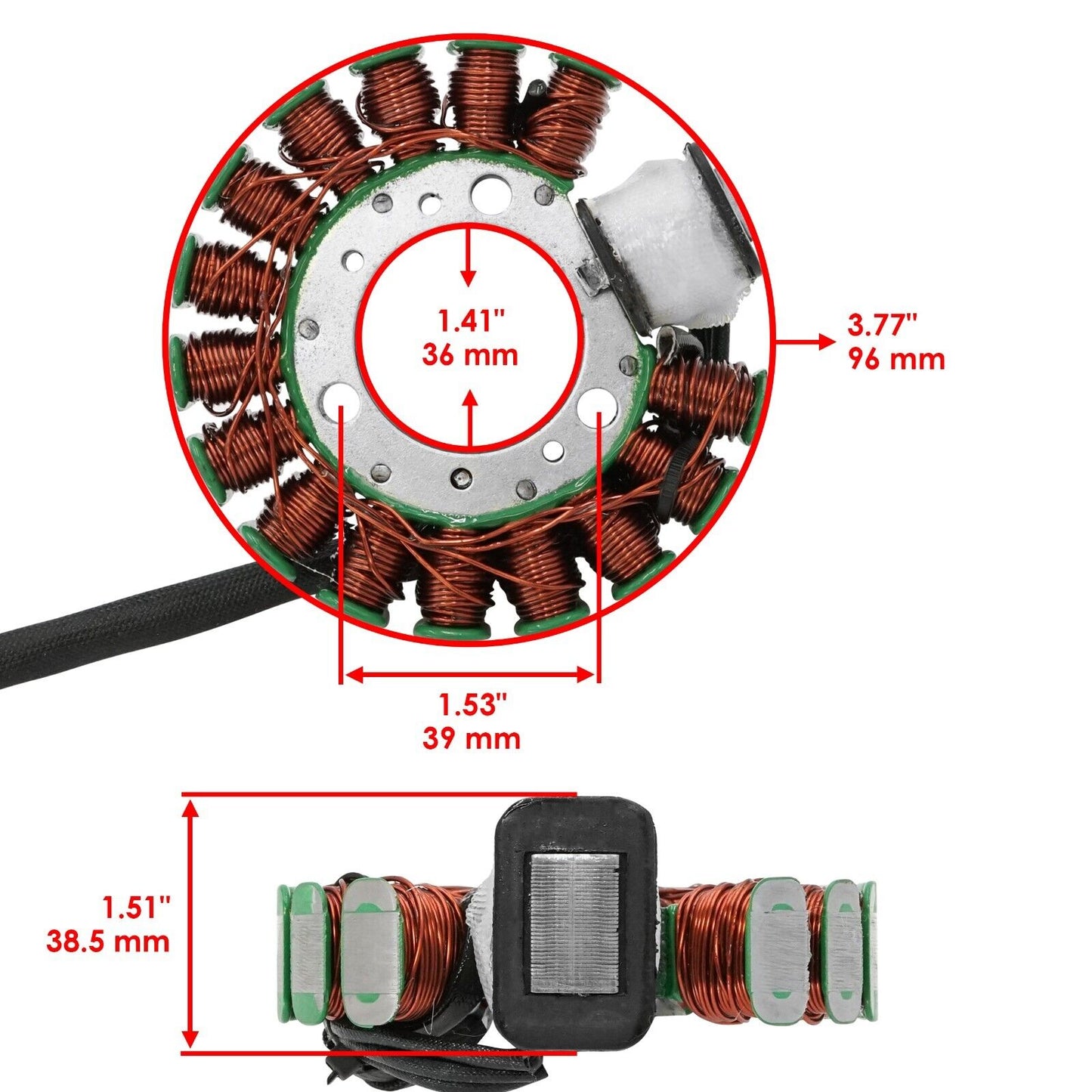 Stator Gasket for Yamaha Serow 225 XT225 Xt 225 2001-2007