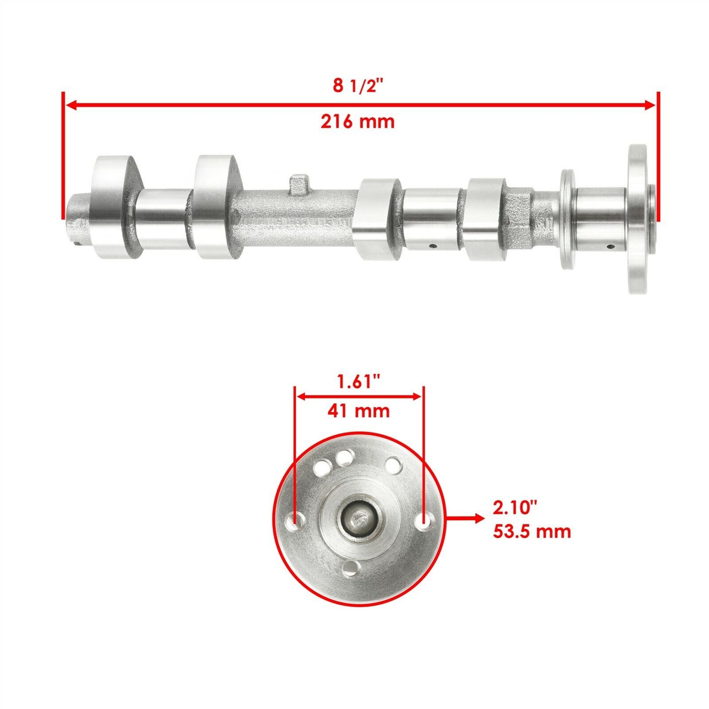 Camshafts Intake Exhaust Valve Kit w/ Gasket Fits Polaris General 1000 2016-2021