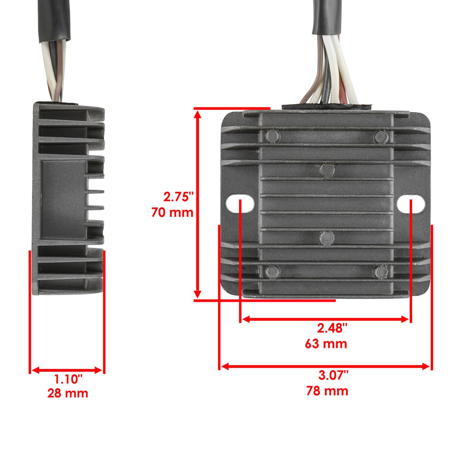 Regulator Rectifier for Yamaha Kodiak 400 YFM400F 4WD 1993 1994 1995