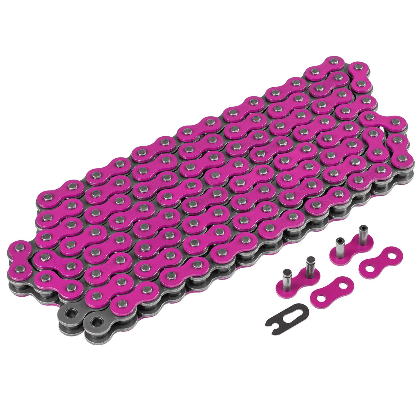 520 X 120 Links Motorcycle Atv Drive Chain 520-Pitch 120-Links Pink