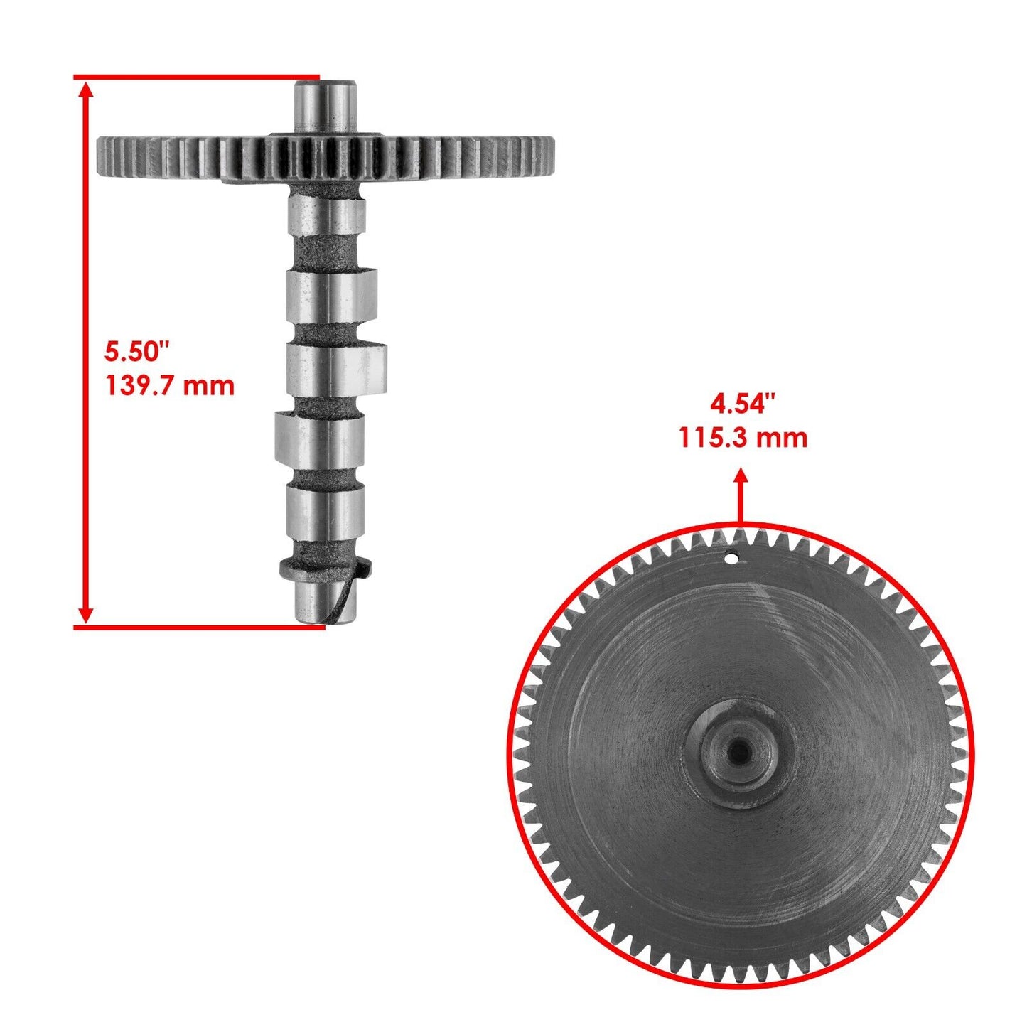 Camshaft METAL for Kawasaki 49118-2063 12044-2242