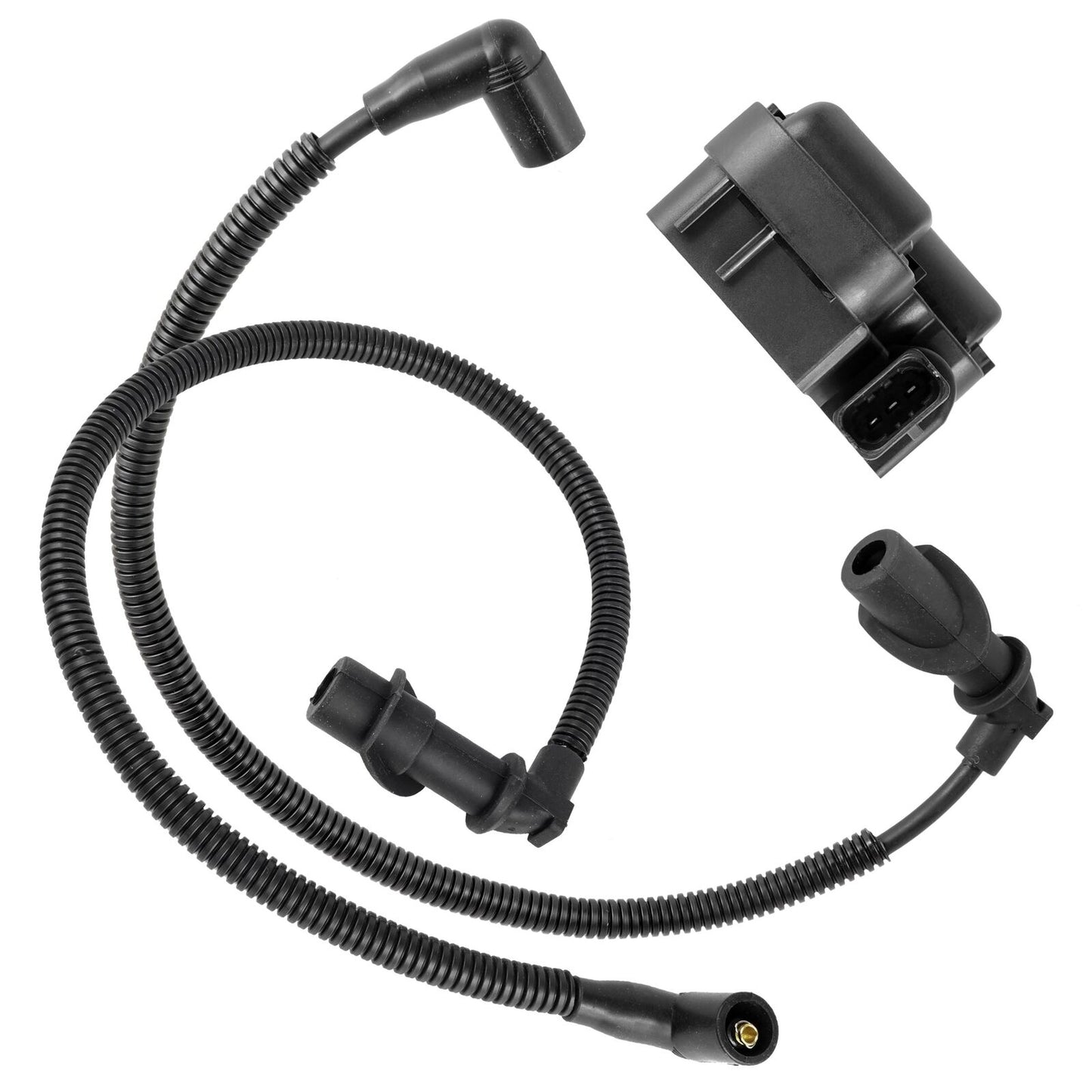 Ignition Coil w/ Spark Plug Wire 59.3 / 47 cm For Polaris Sportsman 800 EFI 2005