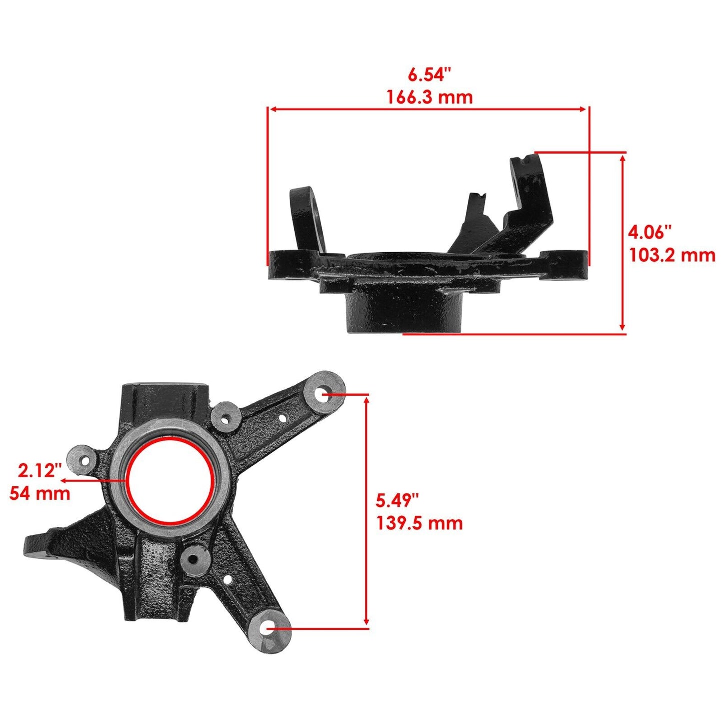 51200-HP0-B00 51250-HP0-B00 Front Right and Left Knuckle Assembly For Honda