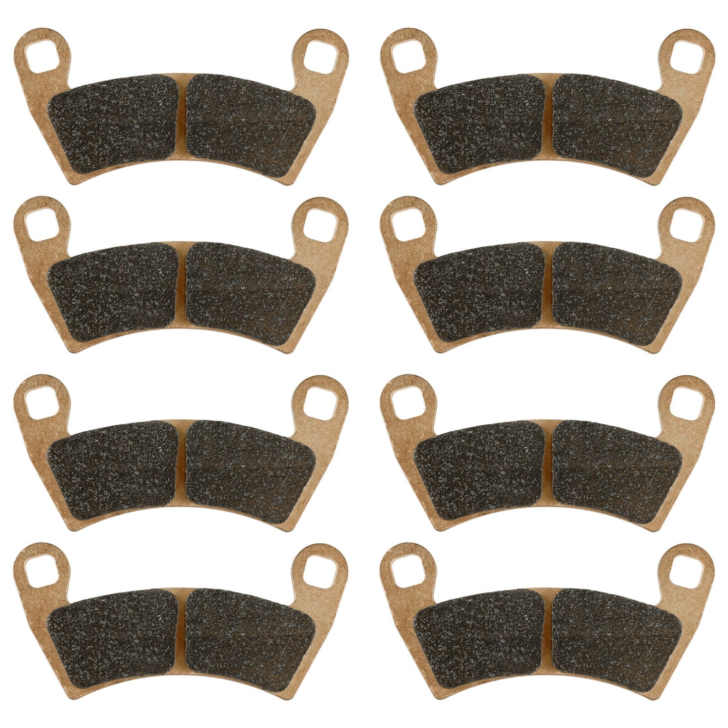 Front & Rear Brake Pads for Polaris RZR XP 1000 2014-2017 Sintered