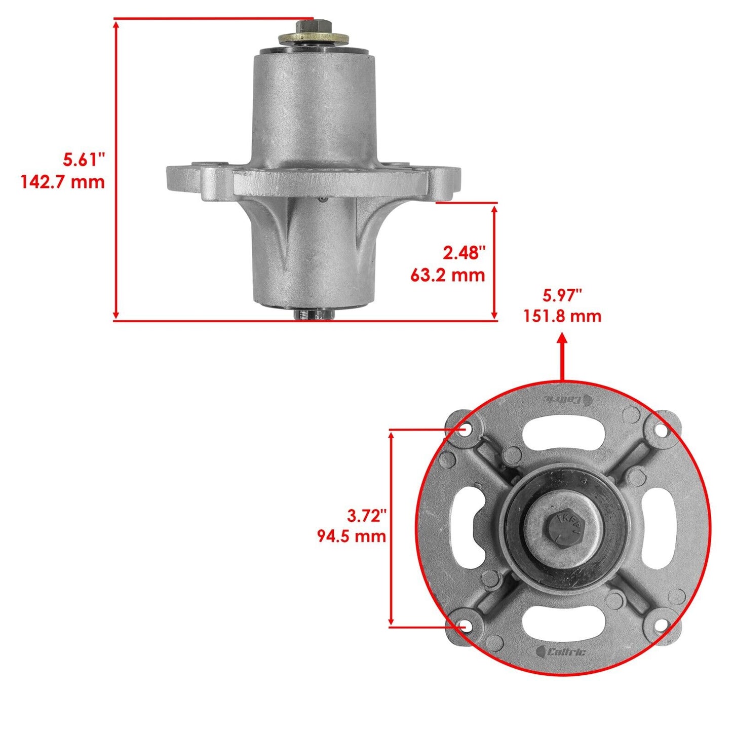 Spindle Assembly For Snapper 200Z 285Z 300Z 360Z 42/46/52"  Zero-Turn Mower