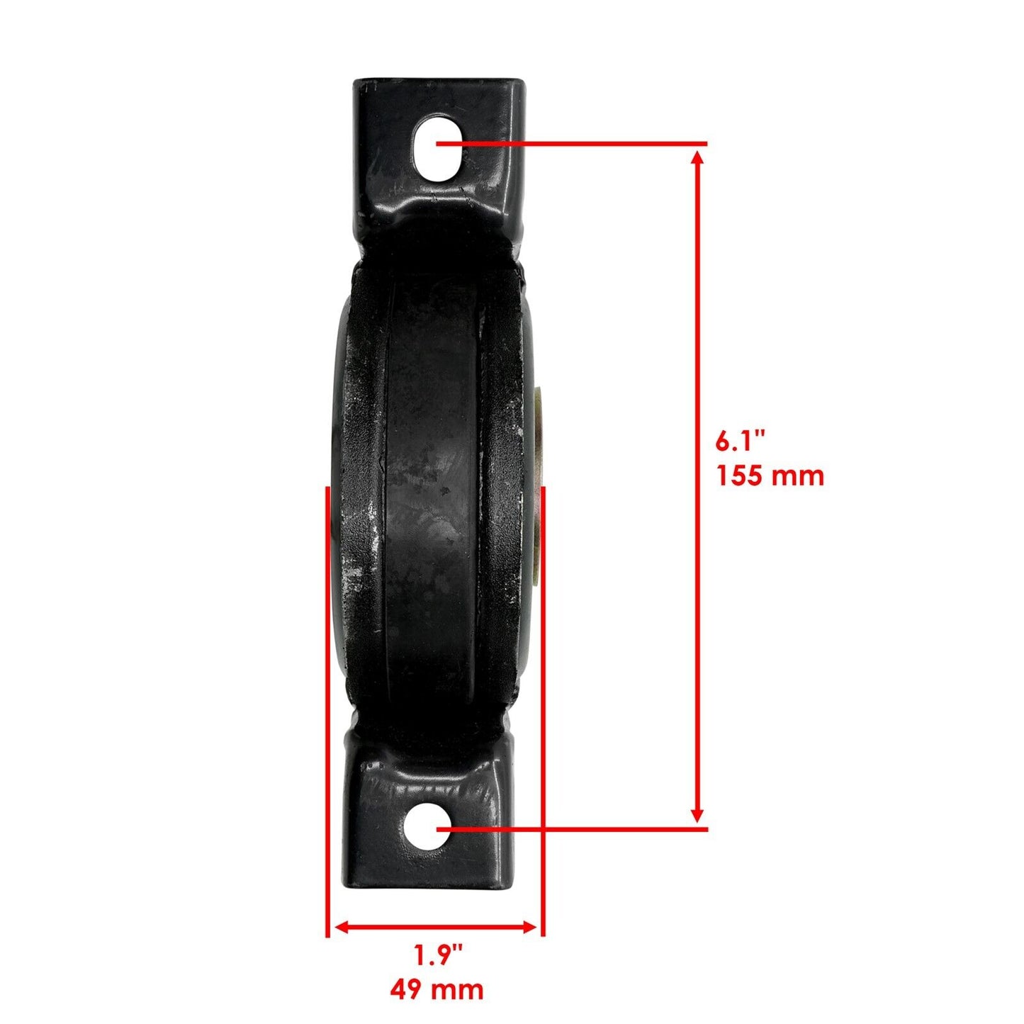 Caltric 705401938 705403045 Carrier Bearing for Can-Am  2017-2023 Front Drive