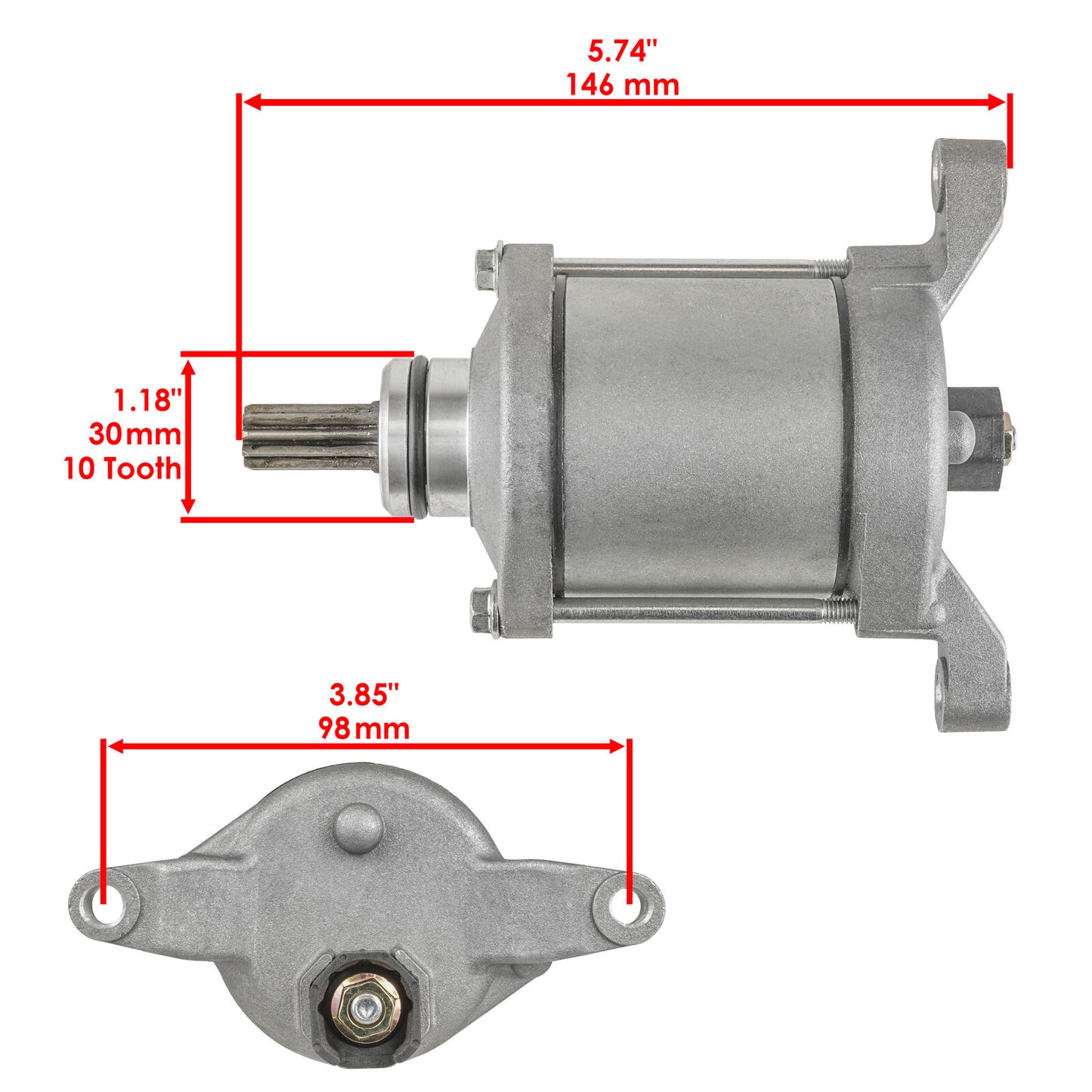 Starter Relay Solenoid fits Suzuki LT-A400F LTA400F KingQuad 400 4X4 2010-2020