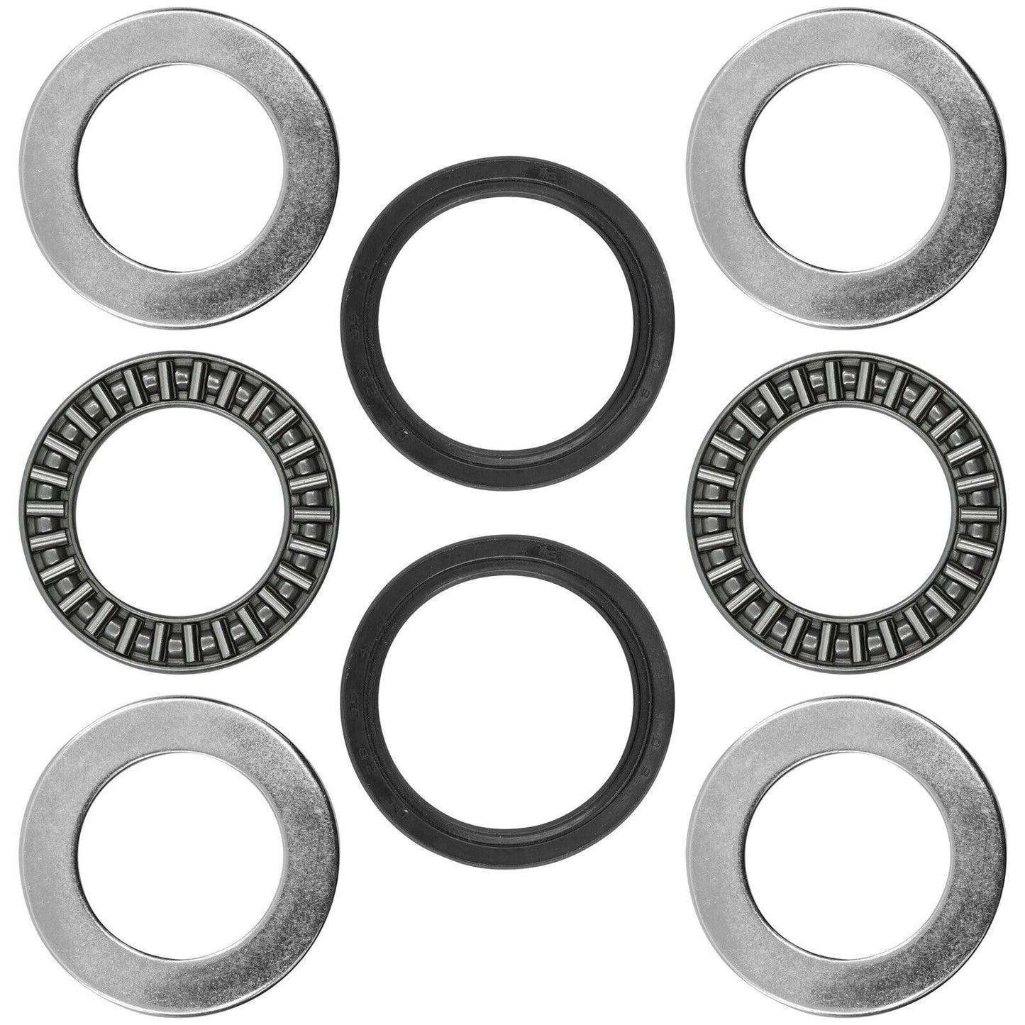 Caltric 93342-22217-00 93109-28043-00 Swing Arm Thrust Bearing w/Seal For Yamaha